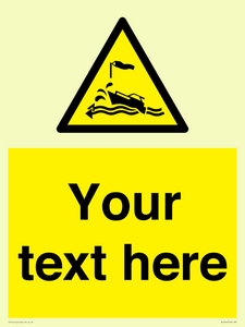 Custom Warning wind over tide conditions